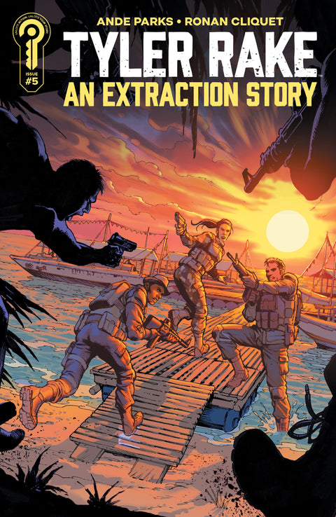 Tyler Rake: An Extraction Story #5 Cover B Marco Santucci Ignition Press Ande Parks Ronan Cliquet Marco Santucci
