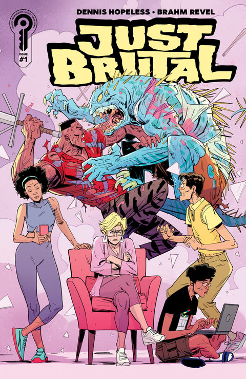 Just Brutal #1 Cover A Brahm Revel Ignition Press Dennis Hopeless Brahm Revel Brahm Revel