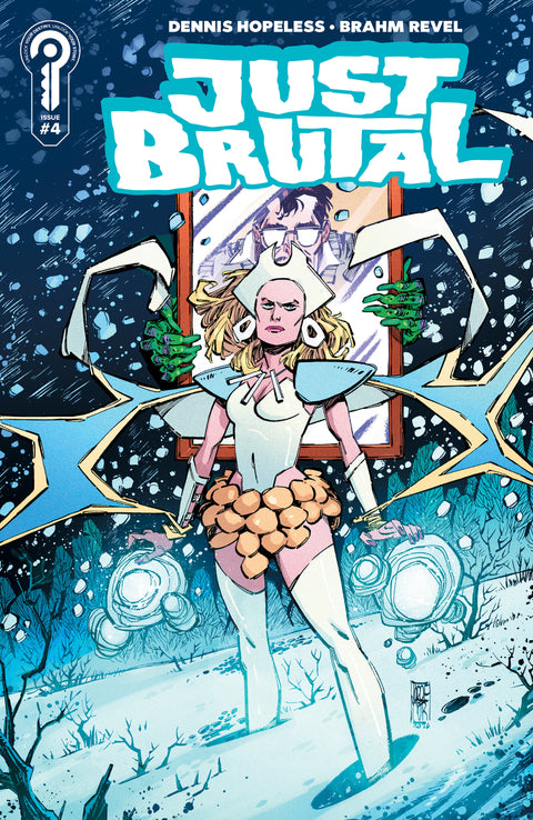 Just Brutal #4 Cover B Jorge Corona Ignition Press Dennis Hopeless Brahm Revel Jorge Corona