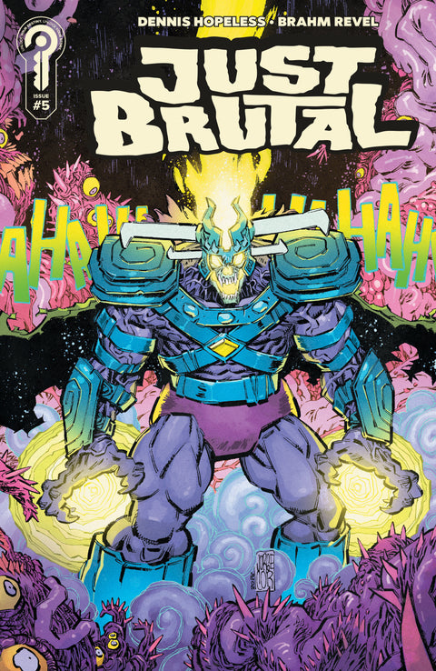 Just Brutal #6 Cover B Jorge Corona Ignition Press Dennis Hopeless Brahm Revel Jorge Corona