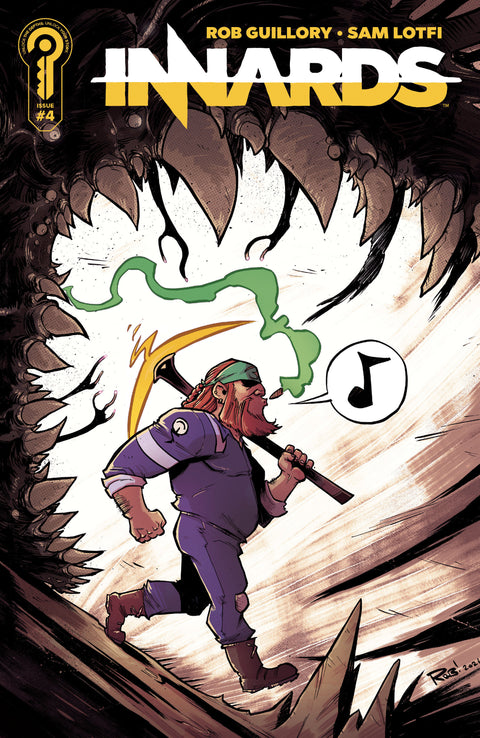 Innards #4 Cover B Rob Guillory Ignition Press Rob Guillory Sam Lotfi Rob Guillory