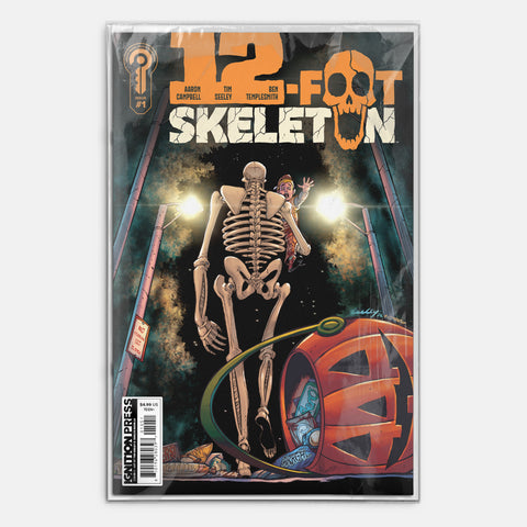 12-Foot Skeleton #1 Cover C 1:20 Signed by Tim Seeley 1:20 Ignition Press Tim Seeley Ben Templesmith Tim Seeley