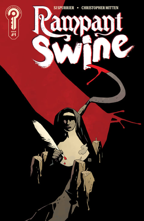 Rampant Swine #1 Cover C Mike Mignola 1:10 1:10 Ignition Press Simon Spurrier Christopher Mitten Mike Mignola
