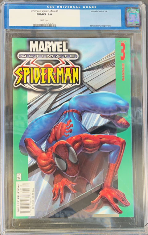 Ultimate Spider-Man, Vol. 1 #3 (CGC 9.8) (2000)