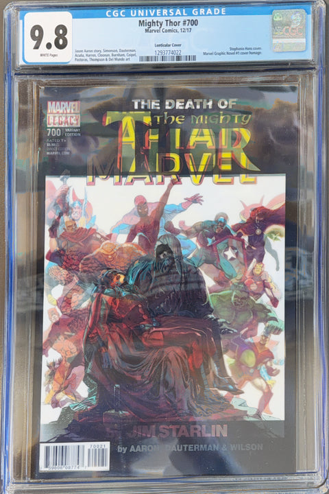The Mighty Thor, Vol. 2 #700 (CGC 9.8) (2017)
