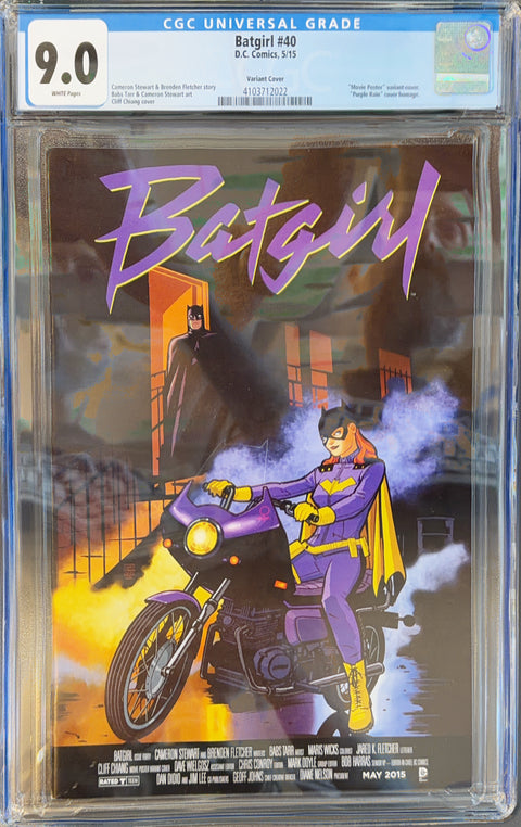 Batgirl, Vol. 4 #40 (CGC 9.0) (2015)