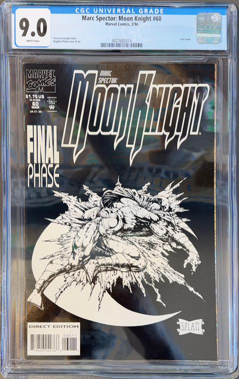 Marc Spector: Moon Knight, Vol. 1 #60 (CGC 9.0) (1994)