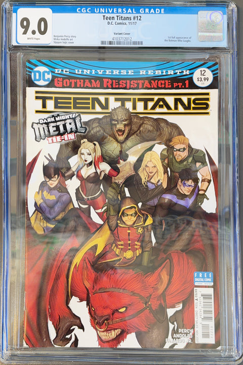 Teen Titans, Vol. 6 #12 (CGC 9.0) (2017)