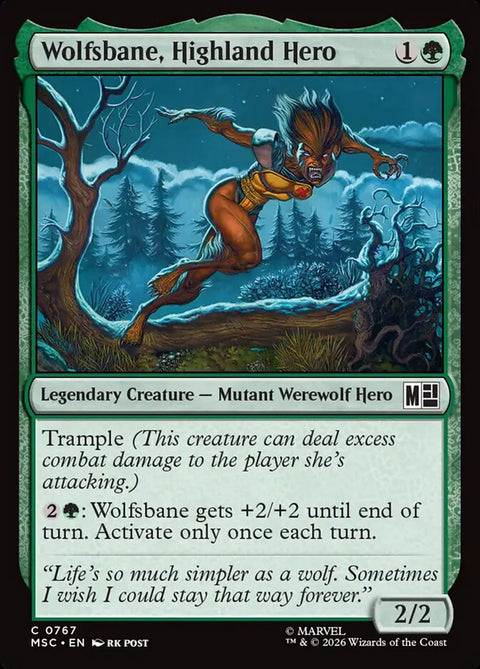 Wolfsbane, Highland Hero (Foil)
