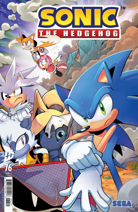 Sonic the Hedgehog #76 Cover A (Rothlisberger) IDW Publishing Ian Flynn Aaron Hammerstrom Thomas Rothlisberger