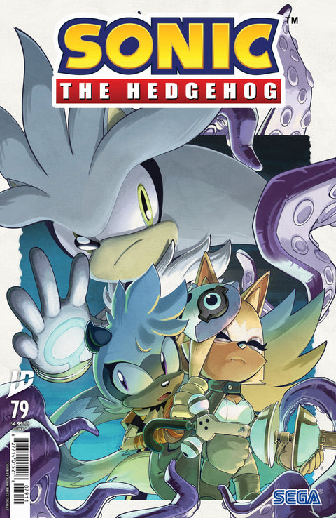 Sonic the Hedgehog #79 Cover A (Thomas) IDW Publishing Ian Flynn Adam Bryce Thomas Adam Bryce Thomas