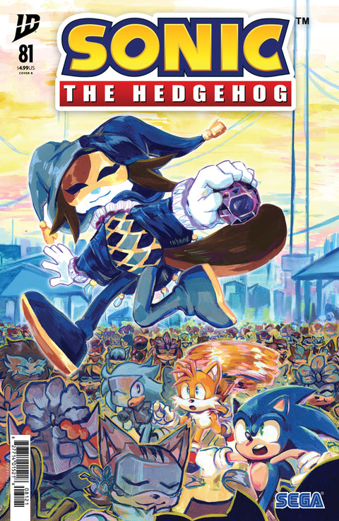 Sonic the Hedgehog, Vol. 3 81 Comic Gigi Dutreix Variant IDW Publishing 2025