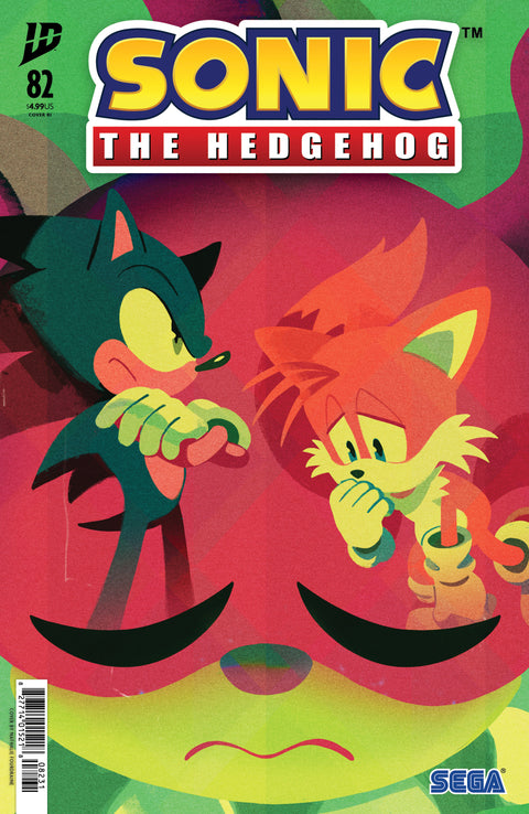 Sonic the Hedgehog, Vol. 3 82 Comic Nathalie Fourdraine Incentive Variant (1:15) IDW Publishing 2025