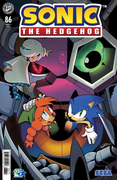 Sonic the Hedgehog #86 Cover A (Rothlisberger) IDW Publishing Ian Flynn Adam Bryce Thomas Thomas Rothlisberger