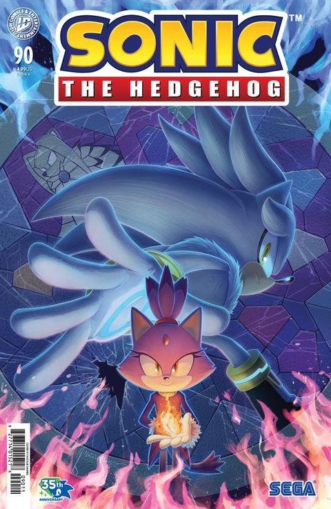 Sonic the Hedgehog #90 Cover A (Haines) IDW Publishing Evan Stanley Alex Forrest Natalie Haines