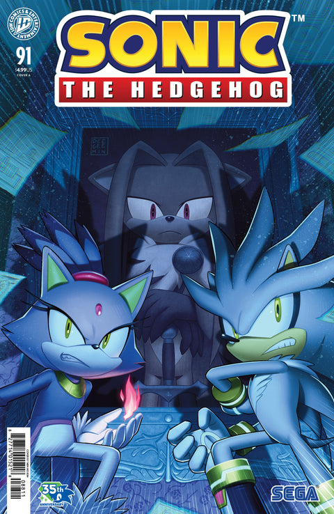 Sonic the Hedgehog #91 Cover A (Kim) IDW Publishing Evan Stanley Adam Bryce Thomas Min Ho Kim