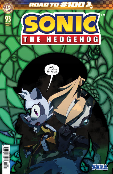 Sonic the Hedgehog #93 Variant B (Fonseca) IDW Publishing Mark Bouchard Natalie Haines Mauro Fonseca
