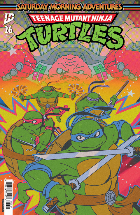 Teenage Mutant Ninja Turtles: Saturday Morning Adventures #26 Variant B (Boxerbun) IDW Publishing Erik Burnham Dan Schoening Boxerbun