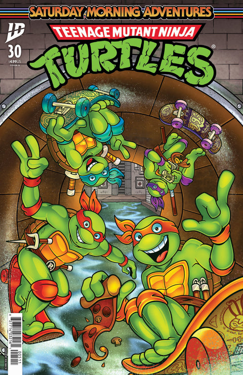 Teenage Mutant Ninja Turtles: Saturday Morning Adventures Continued 30 Comic Rik Mack Variant IDW Publishing 2025