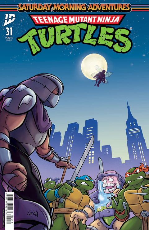 Teenage Mutant Ninja Turtles: Saturday Morning Adventures Continued 31 Comic Valerio Chiola Variant IDW Publishing 2025