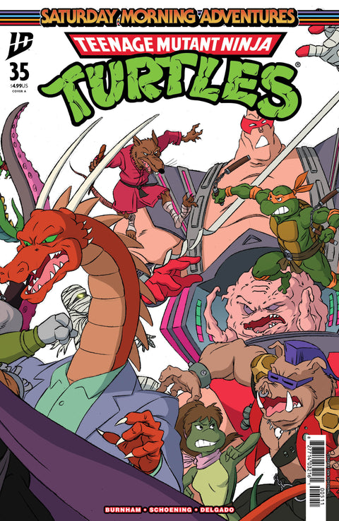 Teenage Mutant Ninja Turtles: Saturday Morning Adventures Continued 35 Comic Dan Schoening IDW Publishing 2026