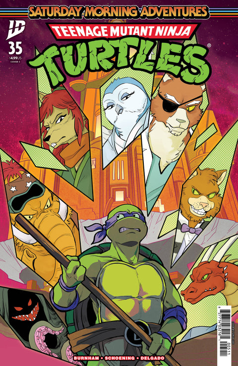 Teenage Mutant Ninja Turtles: Saturday Morning Adventures Continued 35 Comic Sonia Liao Variant IDW Publishing 2026