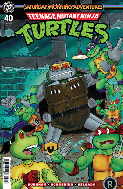 Teenage Mutant Ninja Turtles: Saturday Morning Adventures Continued 40 Comic Lavigne IDW Publishing 2026