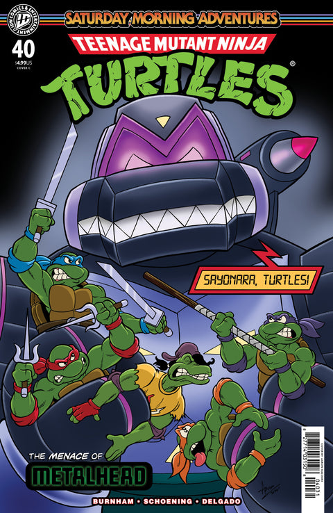 Teenage Mutant Ninja Turtles: Saturday Morning Adventures Continued 40 Comic Hazouri IDW Publishing 2026