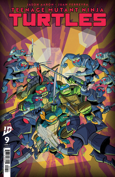 Teenage Mutant Ninja Turtles #9 Variant RI (25) (Suriano) 1:25 IDW Publishing Jason Aaron Juan Ferreyra Andy Suriano