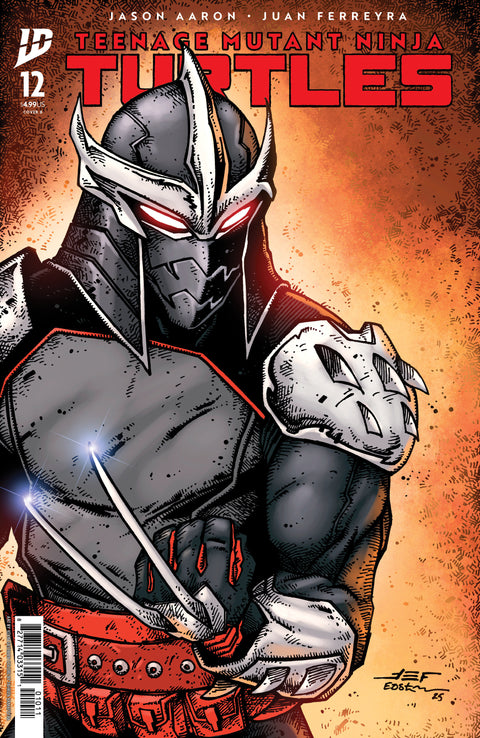 Teenage Mutant Ninja Turtles, Vol. 6 12 Comic Kevin Eastman Shredder Month Variant IDW Publishing 2025