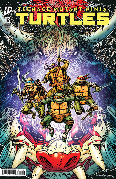 Teenage Mutant Ninja Turtles, Vol. 6 13 Comic Kevin Eastman Variant IDW Publishing 2025