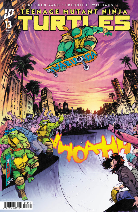 Teenage Mutant Ninja Turtles, Vol. 6 13 Comic Daniel Warren Johnson Variant IDW Publishing 2025