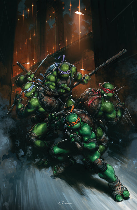 Teenage Mutant Ninja Turtles, Vol. 6 13 Comic 1:50 Clayton Crain Incentive Virgin IDW Publishing 2025