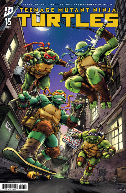 Teenage Mutant Ninja Turtles #15 Variant C (Creees Lee) IDW Publishing Gene Luen Yang Freddie E. Williams II Creees Lee