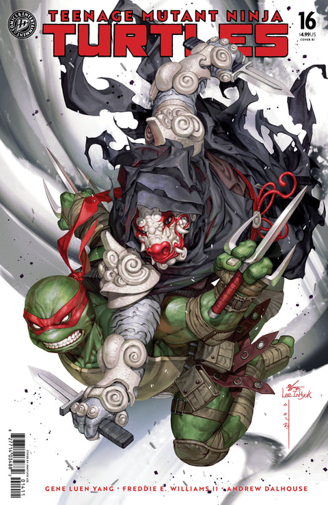 Teenage Mutant Ninja Turtles #16 Variant RI (50) (Lee) 1:50 IDW Publishing Gene Luen Yang Freddie E. Williams II Inhyuk Lee