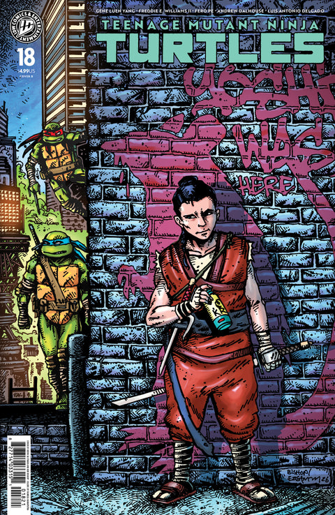 Teenage Mutant Ninja Turtles, Vol. 6 18 Comic Kevin Eastman & Ben Bishop Variant IDW Publishing 2026