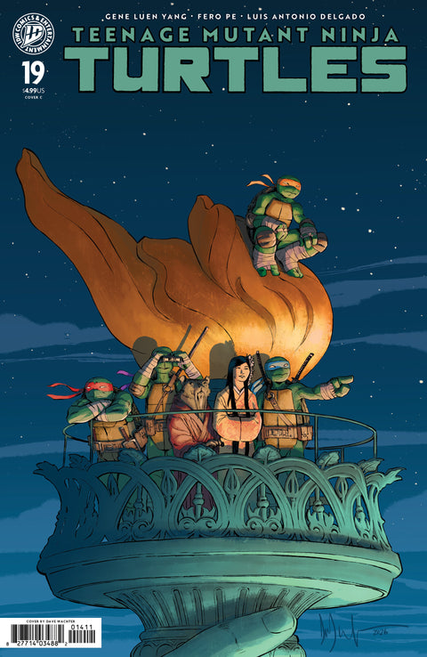 Teenage Mutant Ninja Turtles, Vol. 6 19 Comic Dave Wachter Variant IDW Publishing 2026