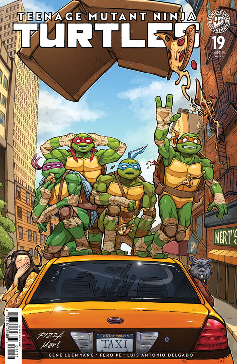 Teenage Mutant Ninja Turtles, Vol. 6 19 Comic Mert Pizza Variant IDW Publishing 2026