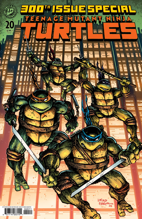 Teenage Mutant Ninja Turtles, Vol. 6 20 Comic Eastman & Laird Variant IDW Publishing 2026