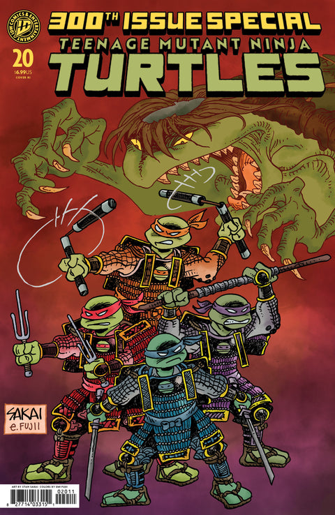 Teenage Mutant Ninja Turtles, Vol. 6 20 Comic Sakai Incentive Variant (1:50) IDW Publishing 2026