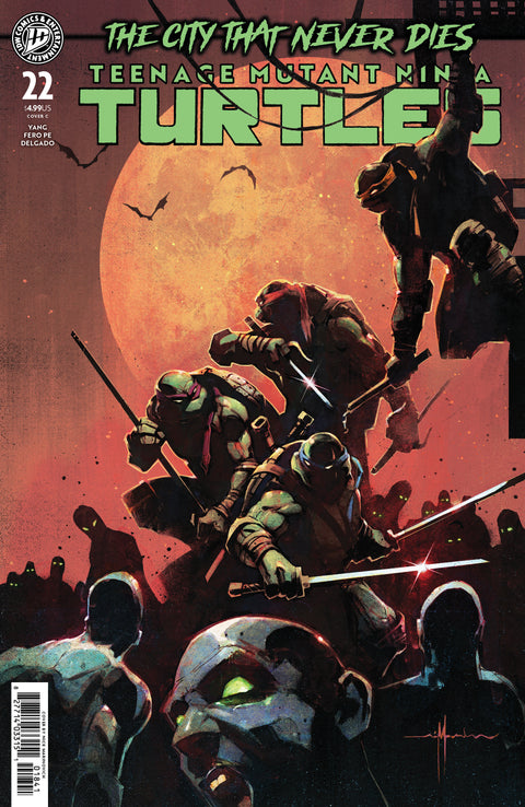 Teenage Mutant Ninja Turtles #22 Variant C (Marinkovich) IDW Publishing Gene Luen Yang Fero Pe Nick Marinkovich