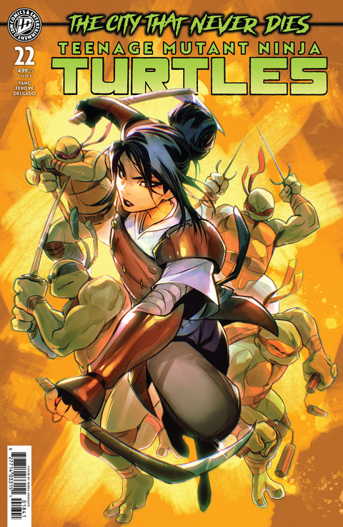 Teenage Mutant Ninja Turtles #22 Variant E (Andolfo) IDW Publishing Gene Luen Yang Fero Pe Mirka Andolfo