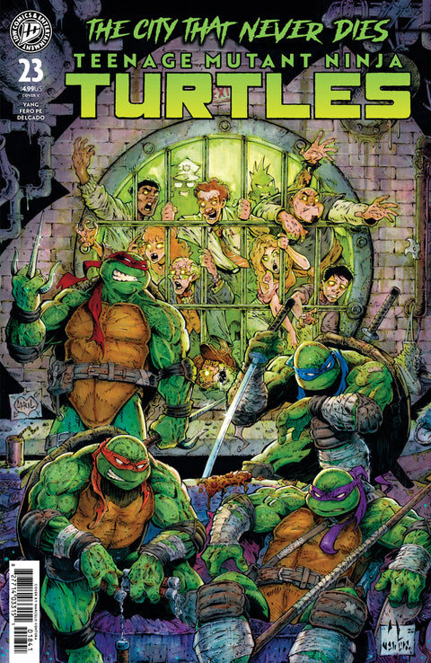 Teenage Mutant Ninja Turtles #23 Variant C (Ventura) IDW Publishing Gene Luen Yang Fero Pe Marcelo Ventura