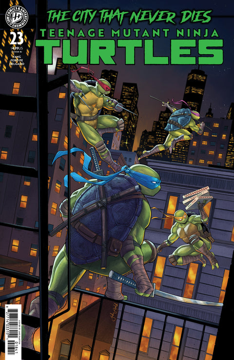 Teenage Mutant Ninja Turtles #23 Variant RI (25) (Bartok) 1:25 IDW Publishing Gene Luen Yang Fero Pe Jake Bartok