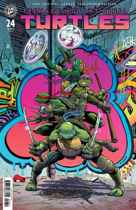 Teenage Mutant Ninja Turtles #24 Variant E (Cinco) IDW Publishing Gene Luen Yang Fero Pe Ian Cinco