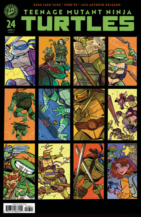 Teenage Mutant Ninja Turtles #24 Variant RI (25) (Perez) 1:25 IDW Publishing Gene Luen Yang Fero Pe Jacob Perez