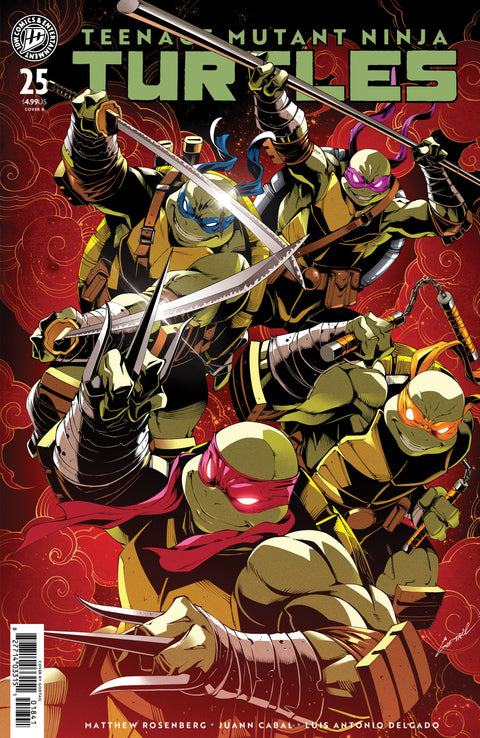 Teenage Mutant Ninja Turtles #25 Variant B (Godtail Cover Set) IDW Publishing Matthew Rosenberg Juann Cabal GODTAIL