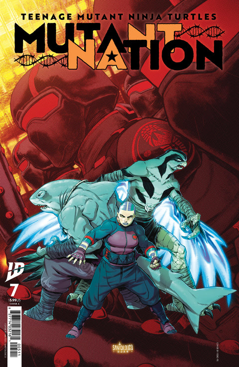 Teenage Mutant Ninja Turtles: Mutant Nation #7 Cover A (Santolouco) IDW Publishing Various Mateus Santolouco