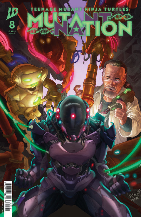 Teenage Mutant Ninja Turtles: Mutant Nation #8 Cover A (Pe) IDW Publishing Tom Waltz Nelson Dániel Fero Pe