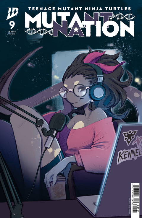 Teenage Mutant Ninja Turtles: Mutant Nation 9 Comic Vitor Cafaggi Variant IDW Publishing 2025